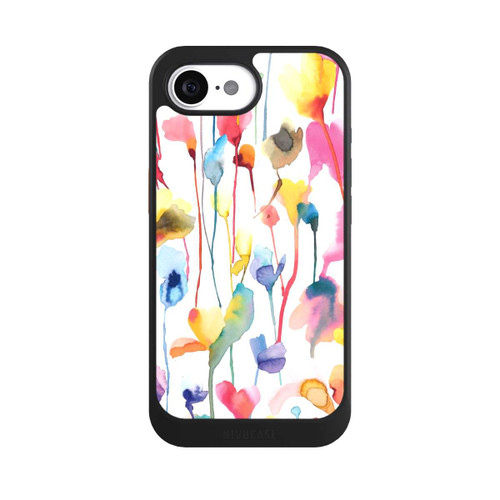 Apple iPhone 17e NIVOcore Aquarell Wildblumen bunt