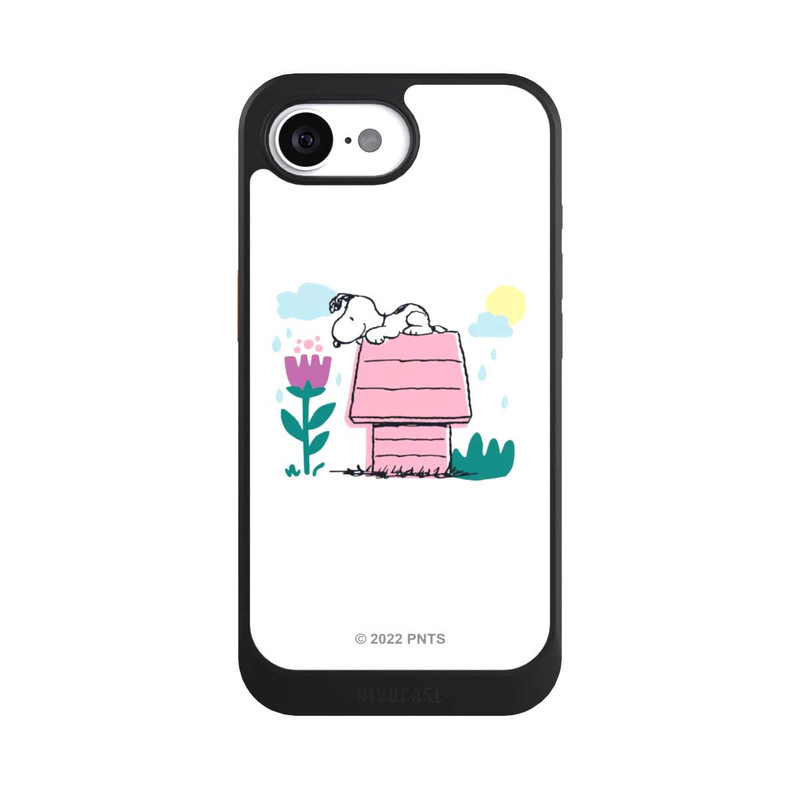 iPhone 17e NIVOcore Snoopy Hundehütte Frühling