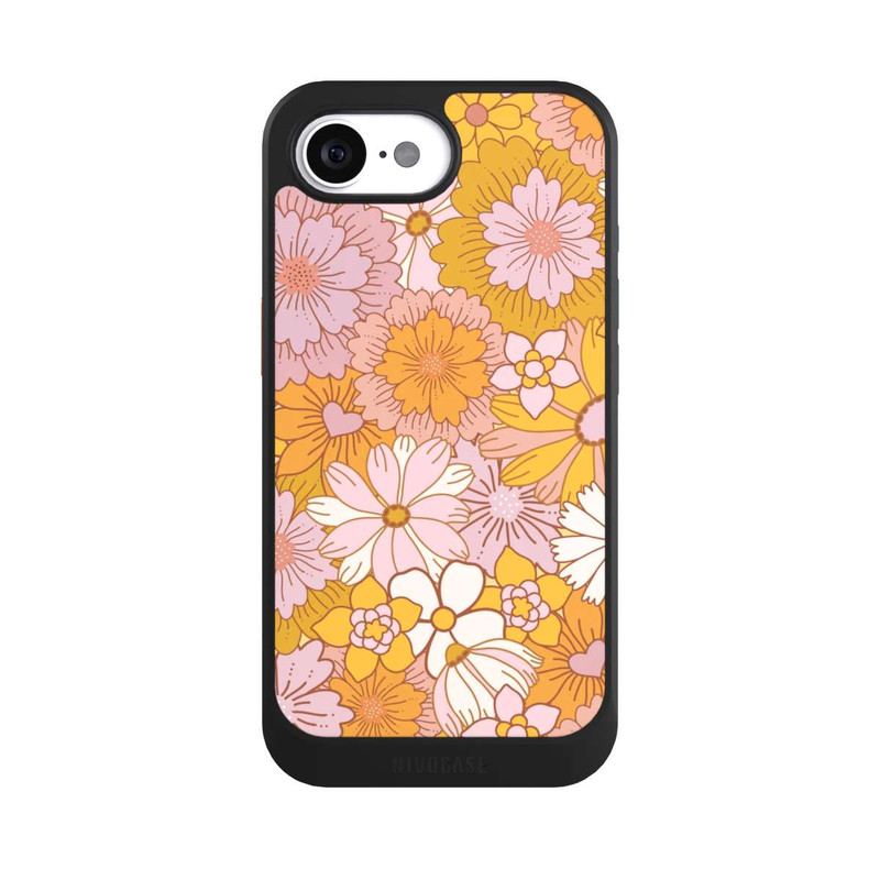 17 e NIVOcore Fleurs Rétro Jaunes