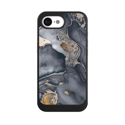 Apple iPhone 17e NIVOcore Alcohol Ink Gold Grey