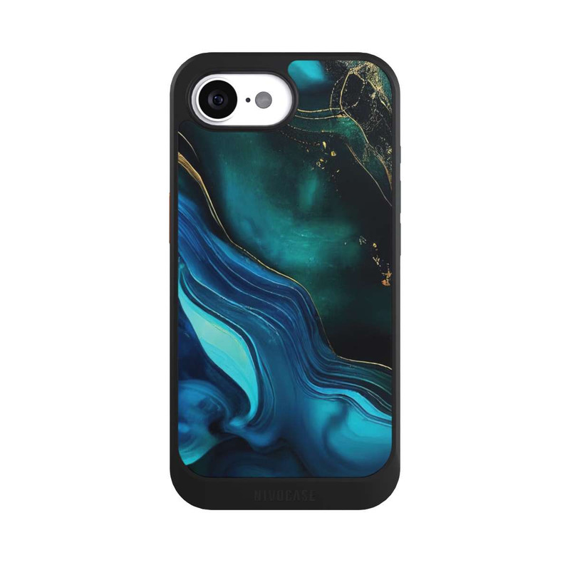 iPhone 17e NIVOcore Blaugoldene Tinte