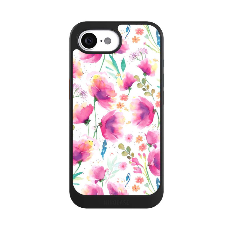 17 e NIVOcore Abstrakte Mohnblumen aquarell