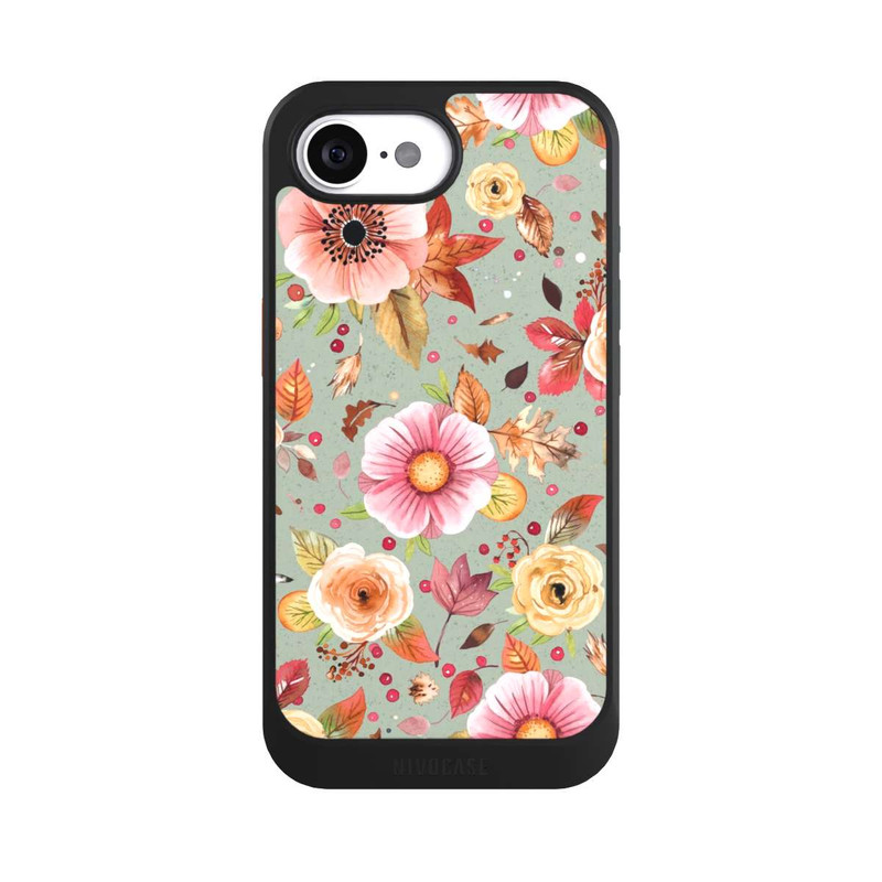 17 e NIVOcore Fleurs d'automne Vert tendre