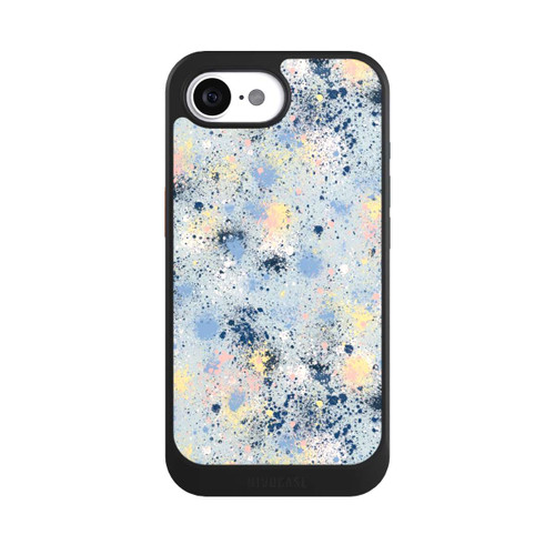 Apple iPhone 17e NIVOcore Tintentropfen Staub Textur Blau