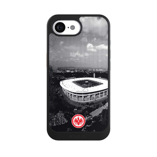 Apple iPhone 17e NIVOcore SGE Stadion Schwarz Weiß