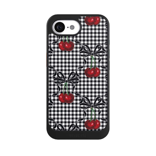 Apple iPhone 17e NIVOcore Cherry Pattern Black