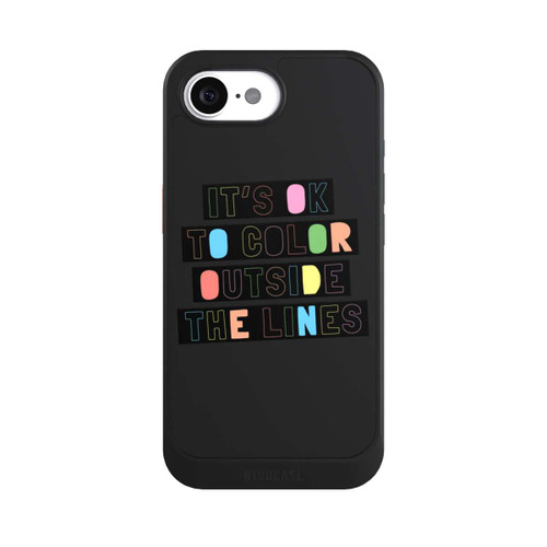 Apple iPhone 17e NIVOcore Color Outside The Line Transparent