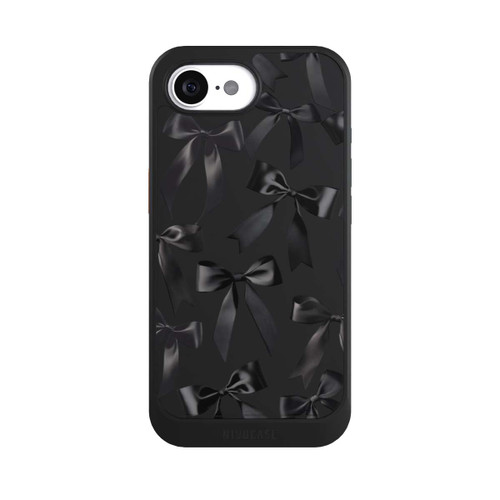 Apple iPhone 17e NIVOcore Schwarze Satinschleifen