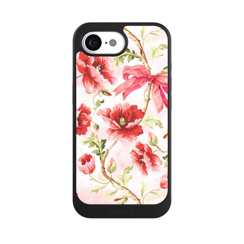 iPhone 17e NIVOcore Poppies Pattern Pink