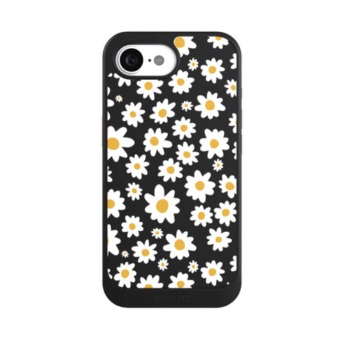Apple iPhone 17e NIVOcore Daisy Flower Seamless Pattern Transparent