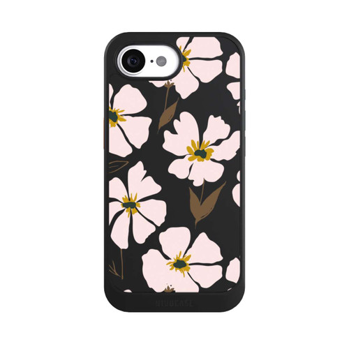 Apple iPhone 17e NIVOcore Simple Pastell Flowers Rose Transparent