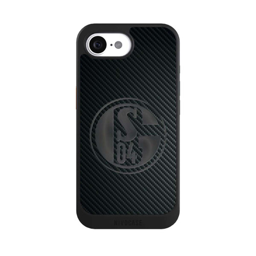 Apple iPhone 17e NIVOcore Schalke 04 Carbon Look
