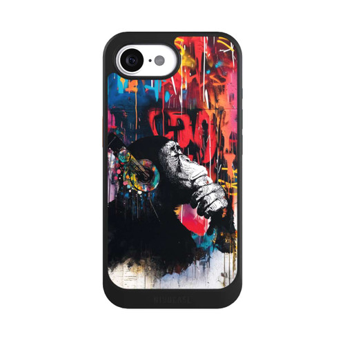 Apple iPhone 17e NIVOcore Chimp Blue Streetart
