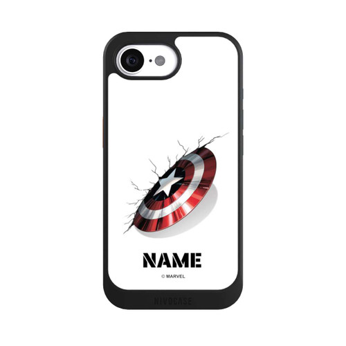 Apple iPhone 17e NIVOcore Captain America Shield Personalisierbar