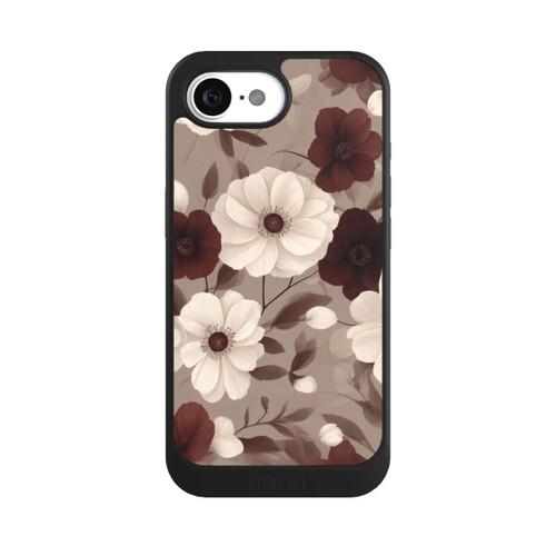 Apple iPhone 17e NIVOcore Negative Flower Bordeaux White with AI