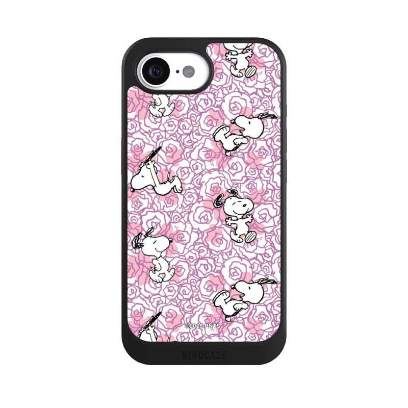 iPhone 17e NIVOcore Peanuts Pink Roses Pattern