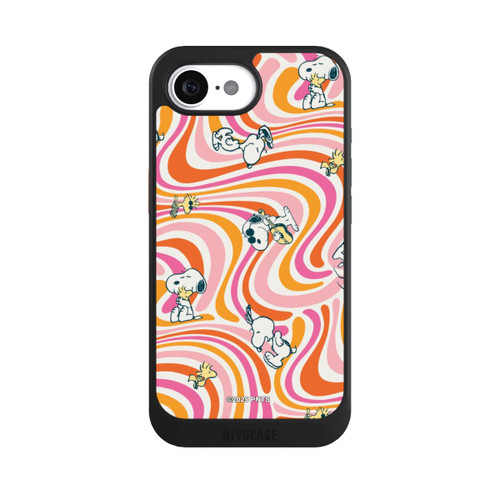 Apple iPhone 17e NIVOcore Peanuts Hippie Pattern Orange