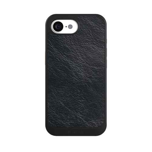 Apple iPhone 17e NIVOcore Black Leather Look Background