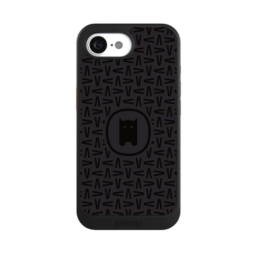 Apple iPhone 17e NIVOcore Nivocase Muster Schwarz Grau