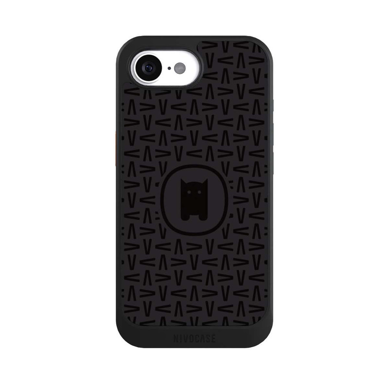 17 e NIVOcore Nivocase Muster Schwarz Grau