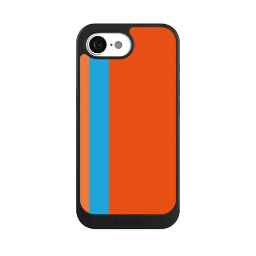 Apple iPhone 17e NIVOcore Streifen Orange Blau