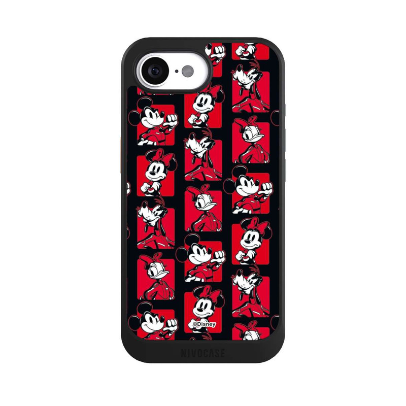 iPhone 17e NIVOcore Micky Maus Rally Pattern Red