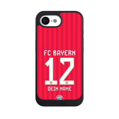 Apple iPhone 17e NIVOcore FC Bayern München Trikot Personalisierbar 26-27