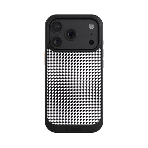 Apple iPhone 18 Pro NIVOcore Houndstooth black-white