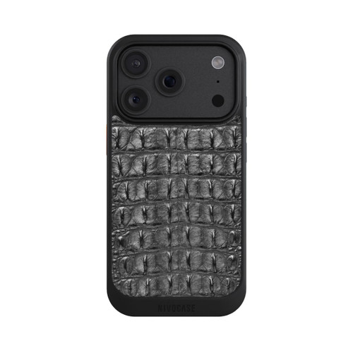 Apple iPhone 18 Pro NIVOcore Croco Noir