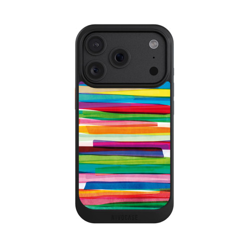 Apple iPhone 18 Pro NIVOcore Colourful Stripes1