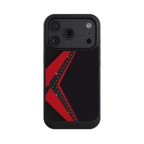Apple iPhone 18 Pro NIVOcore Carbon for Men - Rouge