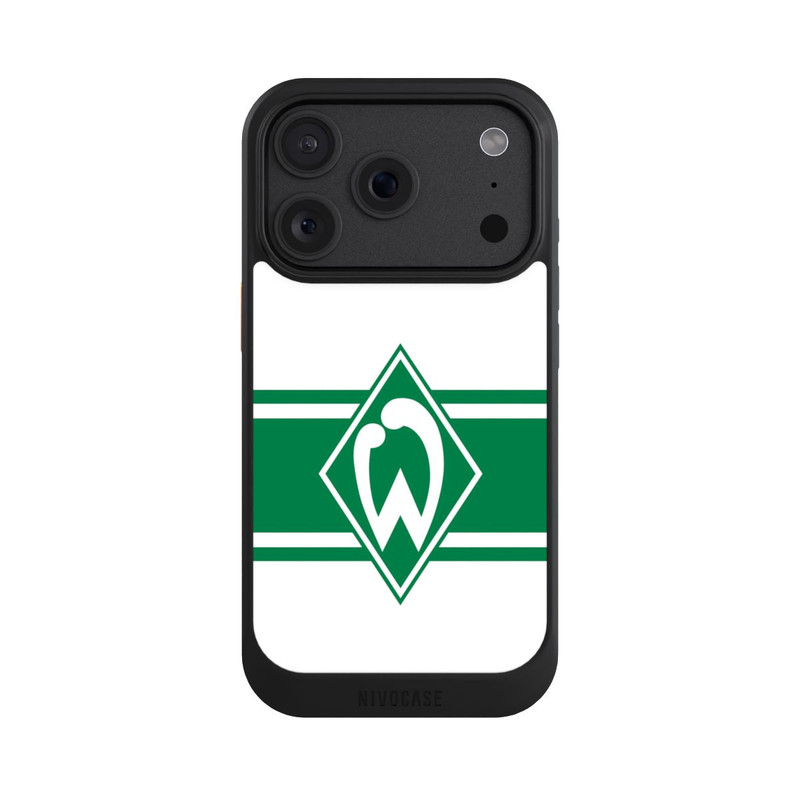 iPhone 18 Pro NIVOcore Werder Stripes White