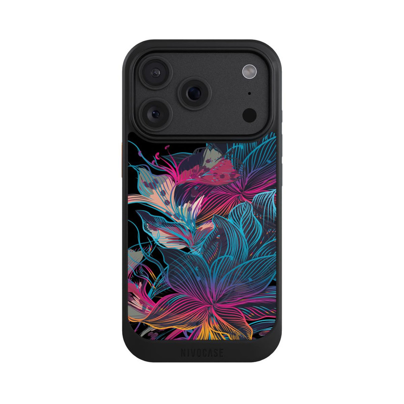 iPhone 18 Pro NIVOcore Le pouvoir des fleurs néon