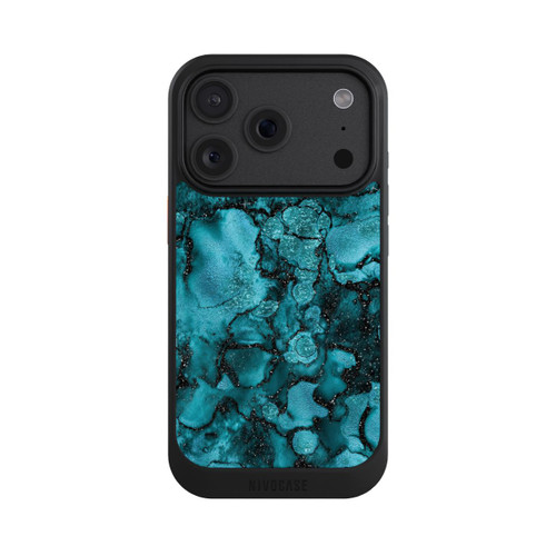 Apple iPhone 18 Pro NIVOcore Paillettes Bleues