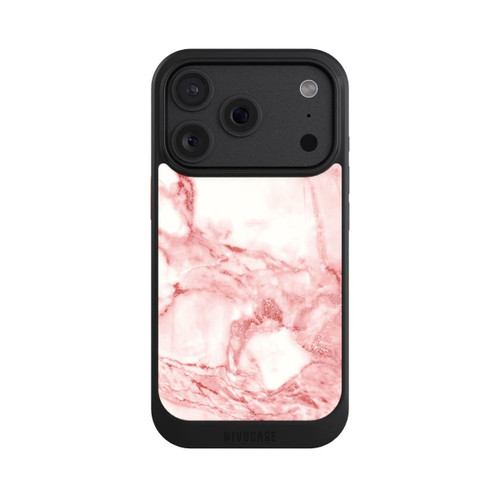 Apple iPhone 18 Pro NIVOcore Marbre Rose et Blanc