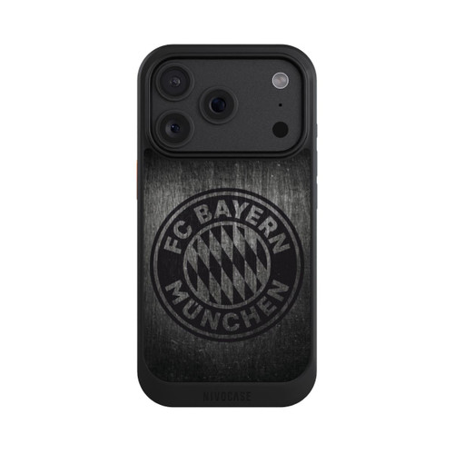 Apple iPhone 18 Pro NIVOcore Metalllook FCB Logo einfarbig