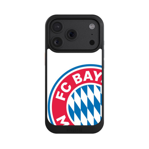 Apple iPhone 18 Pro NIVOcore Grand Logo Bayern Munich - Blanc