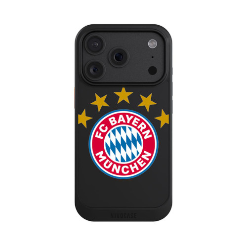 Apple iPhone 18 Pro NIVOcore FCB Logo mit Sterne - ohne Hintergrund
