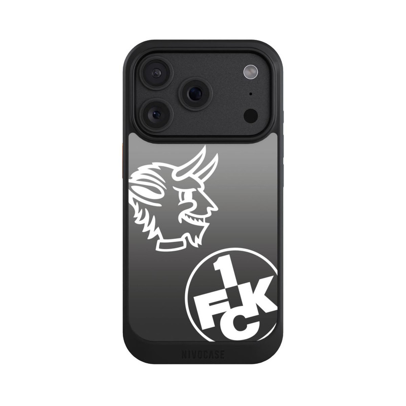 iPhone 18 Pro NIVOcore Teufelskopf FCK auf Schwarz