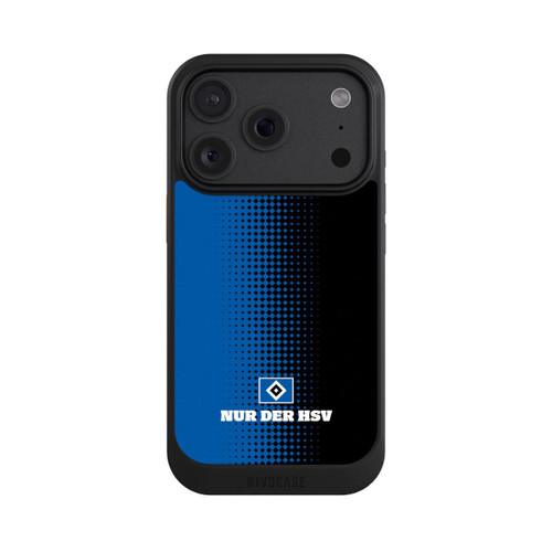 Apple iPhone 18 Pro NIVOcore Nur der HSV - Rautenraster Schwarz