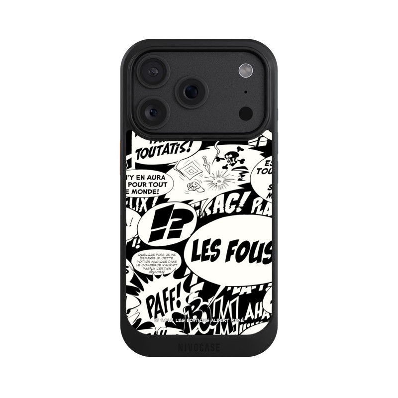 iPhone 18 Pro NIVOcore Bulles BD Astérix Noir