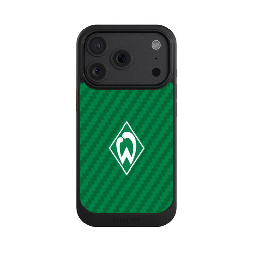 Apple iPhone 18 Pro NIVOcore Carbonlook - Werder Bremen
