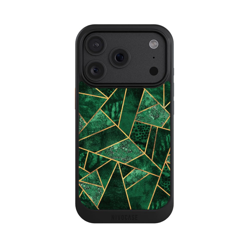 iPhone 18 Pro NIVOcore Impression or émeraude profonde