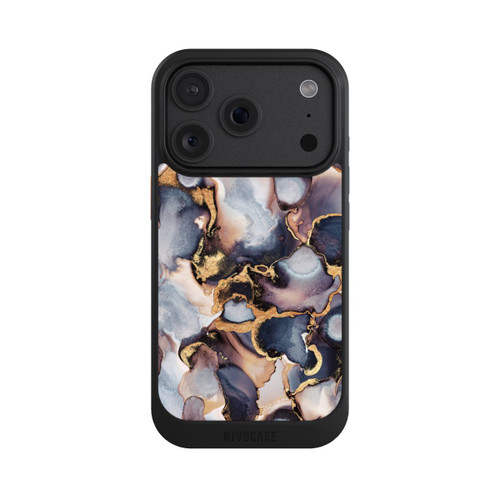 Apple iPhone 18 Pro NIVOcore Impression Dreamy Ink Gris Or