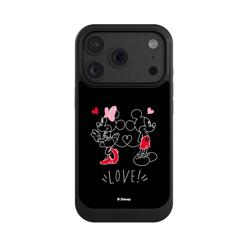 iPhone 18 Pro NIVOcore Souris amoureuse noire