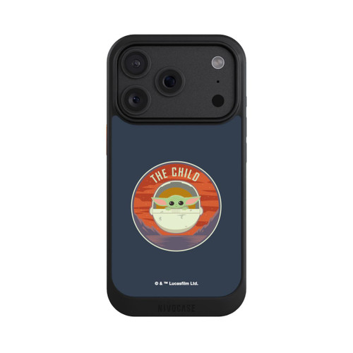 Apple iPhone 18 Pro NIVOcore The Child Badge bleu