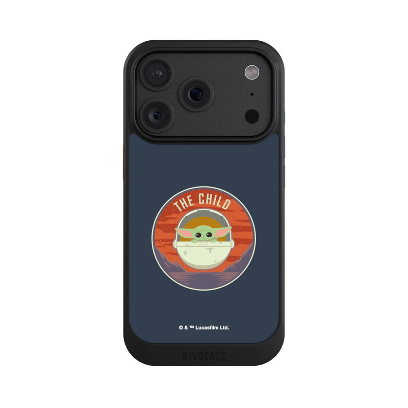 iPhone 18 Pro NIVOcore The Child Badge bleu