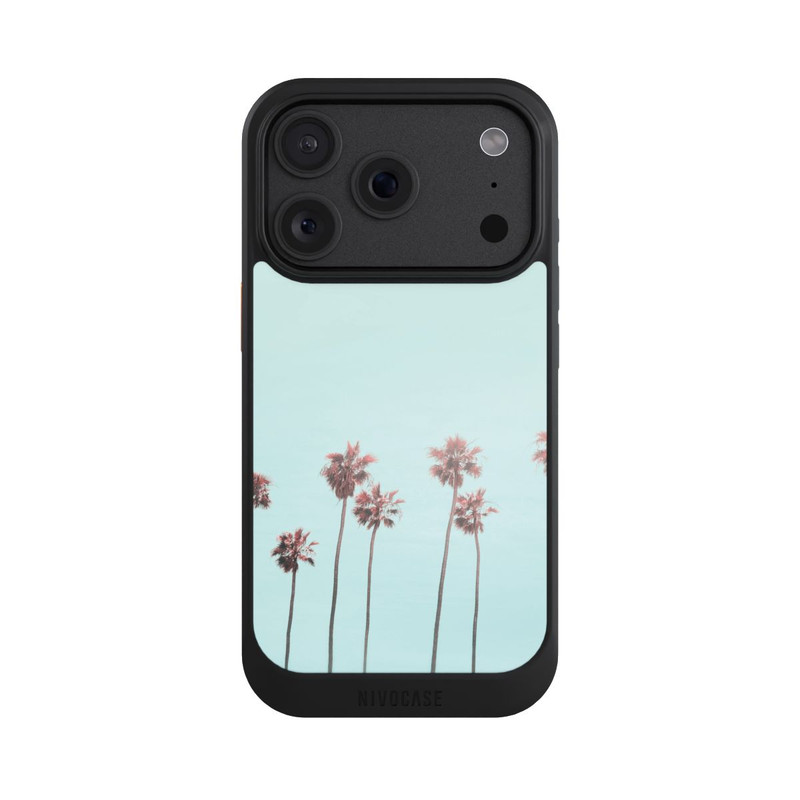 iPhone 18 Pro NIVOcore Hellrosa Strandpalme Paradies