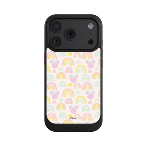 Apple iPhone 18 Pro NIVOcore Minnie Motif arc-en-ciel