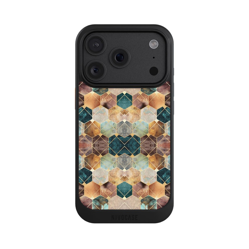 iPhone 18 Pro NIVOcore Hexagones et diamants naturels